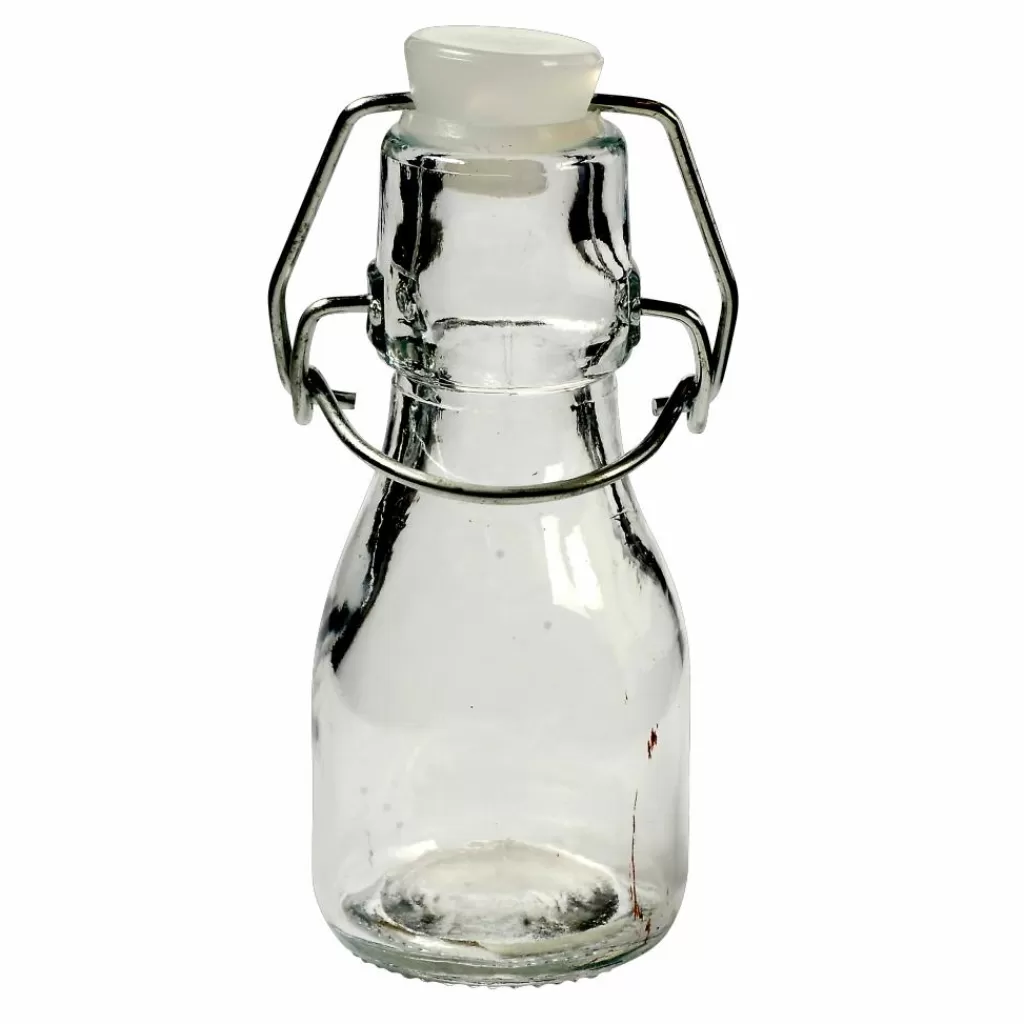 Best CASA MINI Frasco Com Tampa De Pressão 12,5 CL Transparente