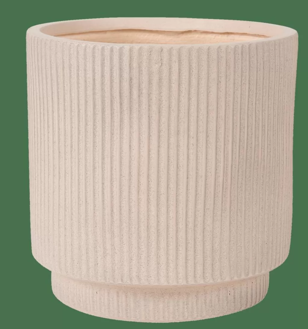 Outlet CASA ROMA CREME Vaso De Jardim Creme