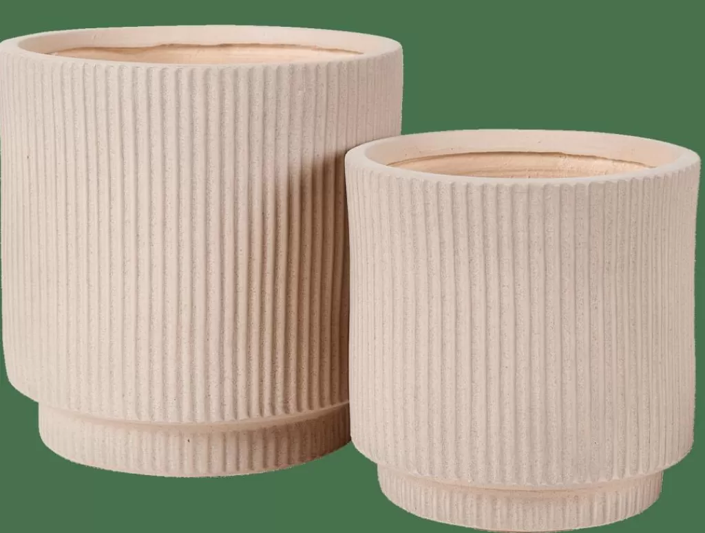 New CASA ROMA CREME Vaso De Jardim Creme